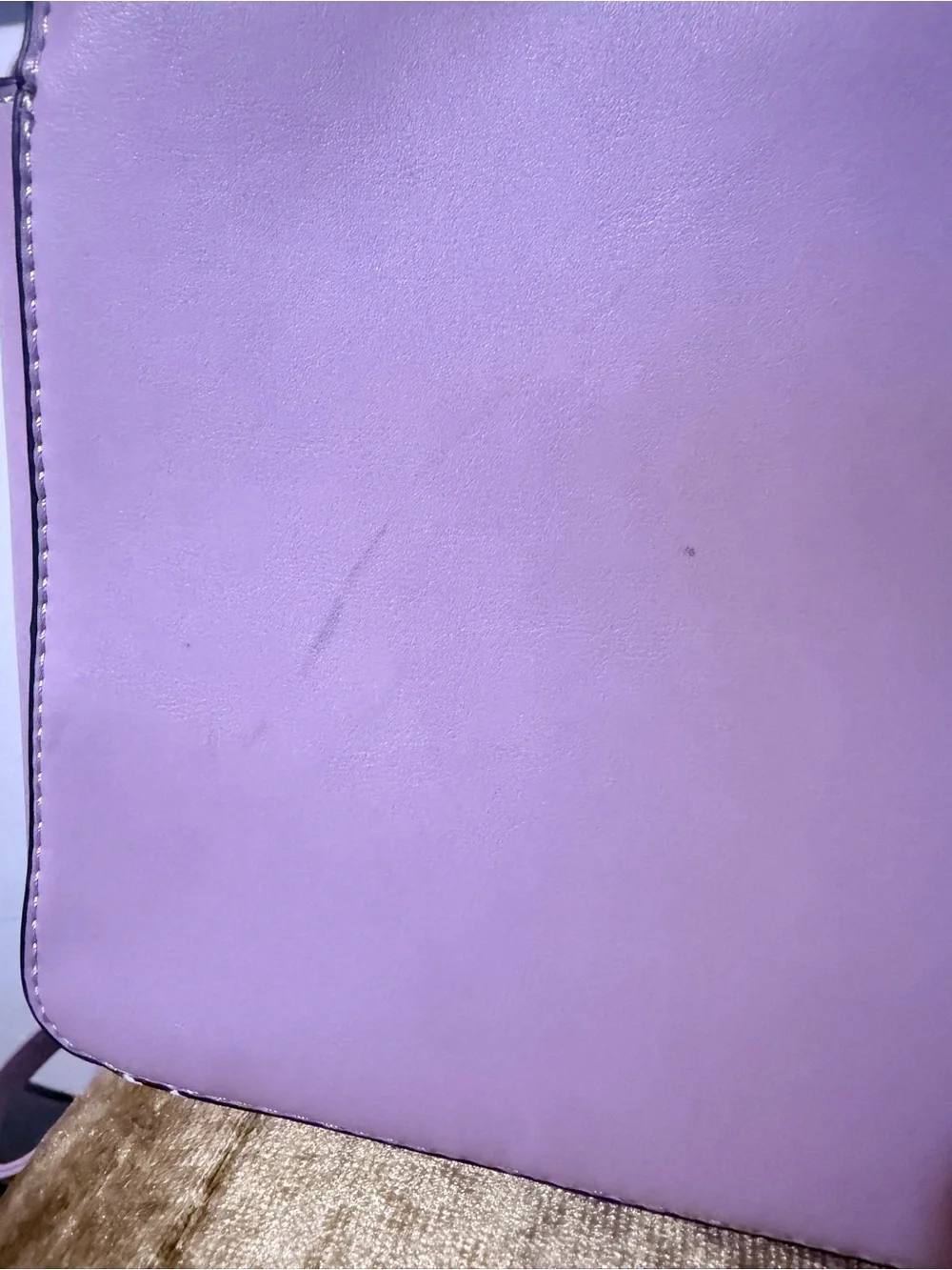 Nine West Mauve Faux-Leather Crossbody Bag